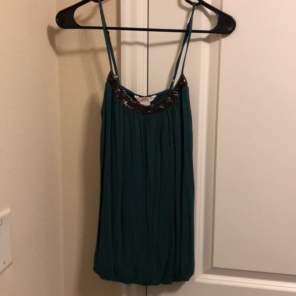 Green shirt
